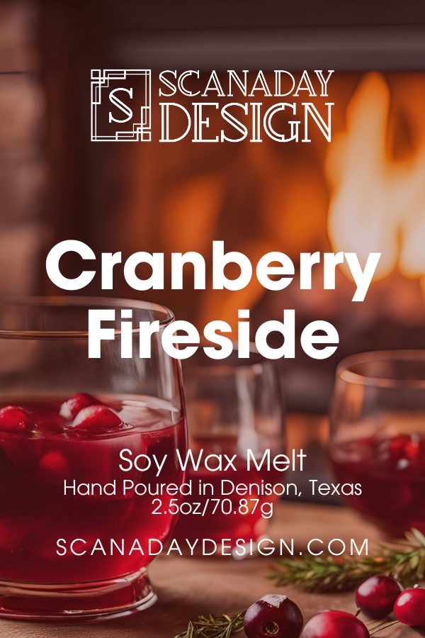 Cranberry Fireside Wax Melt 2.5oz