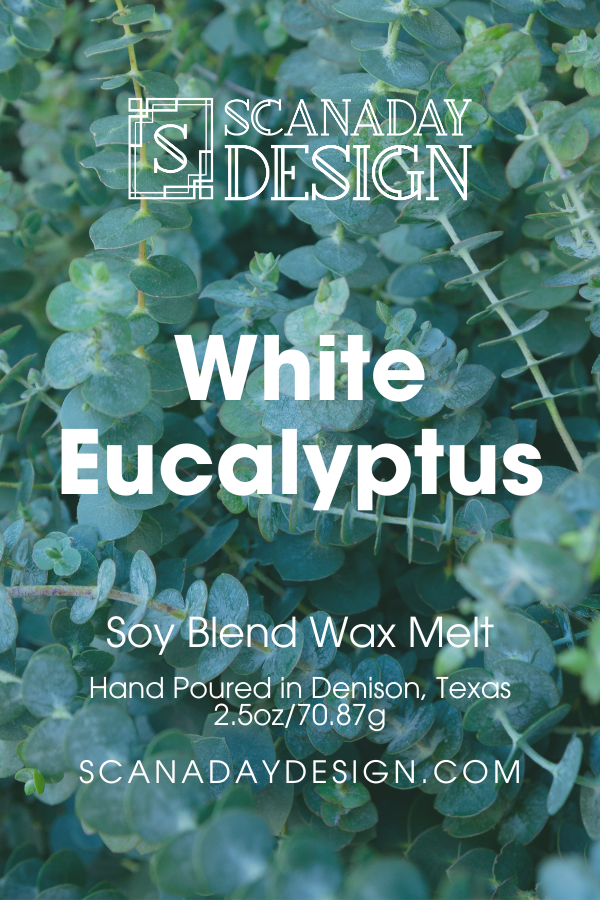 White Eucalyptus Wax Melt 2.5oz (Copy)