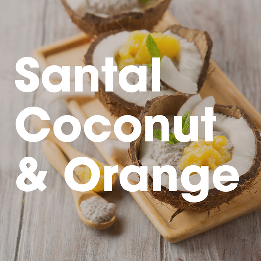 Santal Coconut & Orange Wax Melt