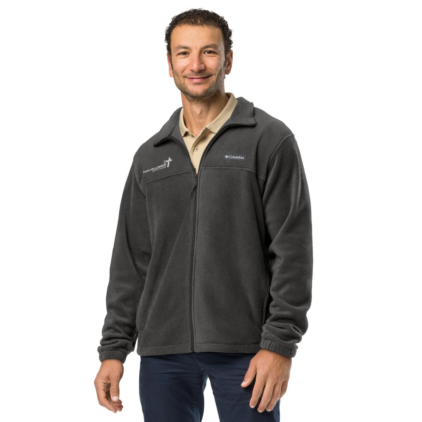 Faith Fellowship Unisex Columbia fleece jacket